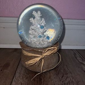 Christmas snow globe